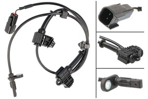 ABS-givare, Sensor, hjulvarvtal, Fram, höger eller vänster, MAZDA 6 Kombi, 6 Sedan, CX-5, K0114370X