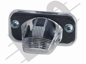 Belysning, registreringsskylt, Tvåsidig, VW TRANSPORTER Buss IV, TRANSPORTER Skåp IV, 701943021