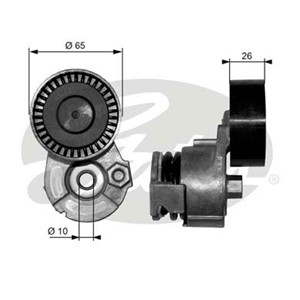 Spännrulle, flerspårsrem, DACIA,NISSAN,RENAULT, 11750-00Q1G, 11750-00QAR, 11750-00QAU, 117501083R, 117503662R, 117509654R, 11955-00Q0J,