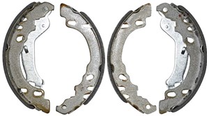 Bromsbackar, sats, Bak, FIAT 500, 500 C, 500L, PANDA, PANDA Skåp/halvkombi, FORD KA, 1558094, 1581895, 77362615, 77365085, 9S512200AA, 9