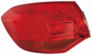 Baklykta, Vänster, OPEL ASTRA J Sports Tourer, 1222217, 1222437