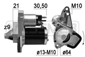 Startmotor, DACIA,RENAULT, 23 30 007 79R, 23 30 033 07R, M000T46571, M000T46572, M0T46571, M0T46572