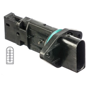 Luftmassemätare, MERCEDES-BENZ E-KLASS [W210], E-KLASS Flak/chassi [VF210], E-KLASS T-Model [S210], 000 0941 248, A000 0941 248