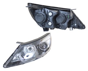 Strålkastare, Höger, KIA SPORTAGE III, 92102 3W021, 92102-3W021