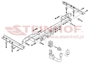 Dragkrok, Avtagbar, OPEL INSIGNIA A, INSIGNIA A Sedan