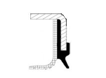 Oljepackningsring, differential, Framaxel, Höger, Utgång
