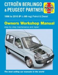 Haynes Reparationshandbok, Peugeot Partner, Universal