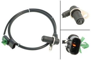 ABS-givare, Sensor, hjulvarvtal, Bakaxel vänster, MITSUBISHI PAJERO II, PAJERO III, PAJERO Canvas Top III, MR407270