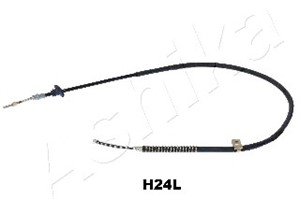 Vajer, parkeringsbroms, Vänster bak, HYUNDAI PONY, PONY Sedan, 5976021320
