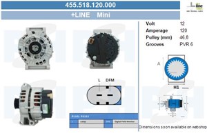 Generator, MINI MINI, MINI Cabriolet, 12317515033, 12317515426