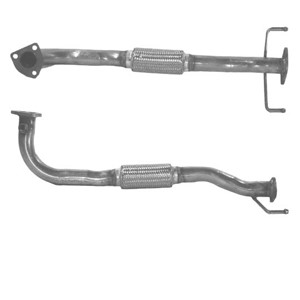 Avgasrör, Fram, FORD USA PROBE II, MAZDA 626 IV, 626 Hatchback IV, 626 Station Wagon III, XEDOS 6, 3746376, 3898508, 4989170, 4989171, F