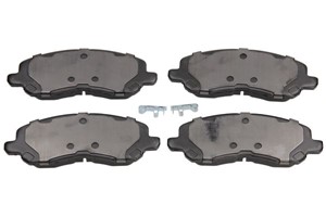 Bromsbeläggsats, Framaxel, JEEP,MITSUBISHI,CITROËN,CHRYSLER,LANCIA,PEUGEOT, MN102618, MR527674, MR527675, MR569403, MR727674
