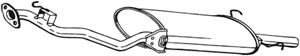 Bakre ljuddämpare, HONDA ACCORD V, ROVER 600 I, 18030SN7A30, 18307SN7A30, 18307SN7A30HE, GEX33562, WDE100200