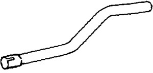 Avgasrör, Mitt, FORD MONDEO Turnier III, 1131247, 1518072