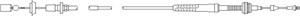 Gasvajer, SEAT CORDOBA, IBIZA II, VW GOLF III, GOLF Variant III, PASSAT B3/B4, PASSAT B3/B4 Variant, POLO CLASSIC III, VENTO, 1H0 721 55