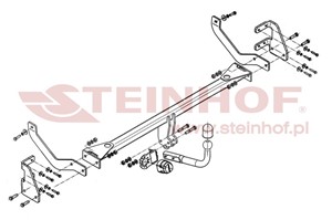 Dragkrok, Standard, PEUGEOT 508 I