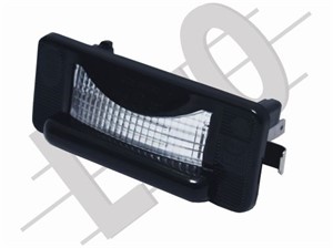 Belysning, registreringsskylt, Tvåsidig, MERCEDES-BENZ,VW, 1215324, 1234852, 1312344, 2D0943021, 2D0943021A, 3540331, 6318200256, 631820