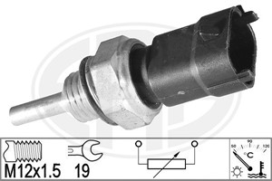 Sensor, kylvätsketemperatur, CHEVROLET AVEO / KALOS Halvkombi, AVEO / KALOS Sedan, SPARK, 96 476 970
