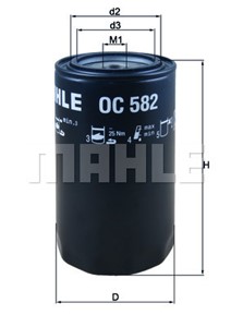 Oljefilter, IVECO DAILY Buss III, DAILY Flak/chassi III, DAILY Flak/chassi IV, DAILY Skåp III, DAILY Skåp IV, 2995561, 500038752