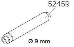 Adapter 9 mm