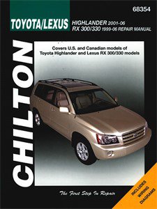 Haynes Reparationshandbok, Toyota Highlander & Lexus RX-330, Universal