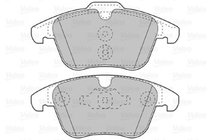 Bromsbeläggsats, Framaxel, CITROËN,FORD,JAGUAR,LAND ROVER,PEUGEOT,VOLVO, 1610103780, 425403, 4254-03, 425424, 4254-24