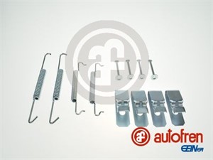 Tillbehörssats, bromsbackar, parkeringsbroms, Bakaxel, FORD RANGER, JEEP GRAND CHEROKEE II, GRAND CHEROKEE III