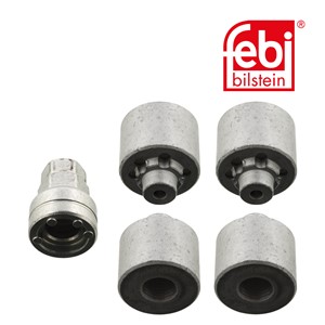 Hjulmutter, Bakaxel, Framaxel, MERCEDES-BENZ SPRINTER 5-t Flak/chassi [B906], SPRINTER 5-t Skåp [B906], 000 990 53 53 S1, 000 990 53 53,