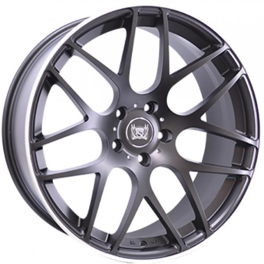 Soleil Lxm-1 Dull Black Polished 8,5/19 5/108 ET45 B63.4