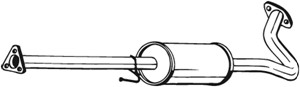 Mittenljuddämpare, HONDA HR-V, 18220S2H305, 18220S2HE01, 18220S2HE03