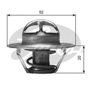 Termostat, kylvätska, SUZUKI,TOYOTA, 1760083841, 1767073010, 1767073030