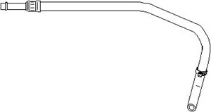 Hydraulikslang, styrsystem, BMW 5 [E39], 5 Touring [E39], 3241 1 093 928, 3241 1 095 515