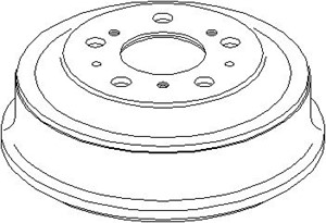 Bromstrumma, Bakaxel, CITROËN,FIAT,PEUGEOT, 1306211080, 4247 38