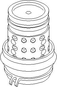 Motorkudde, Fram, SEAT,VW, 1H0 199 609G