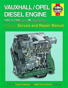 Haynes Reparationshandbok, Vauxhall/Opel 1.5, 1.6 1.7 litre, Universal