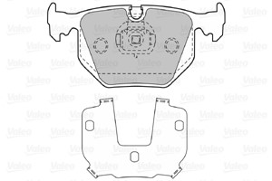 Bromsbeläggsats, Bakaxel, ALPINA,BMW,LAND ROVER, 34 21 1 163 324, 34 21 1 163 326, 34 21 1 164 581, 34 21 1 164 582, 34 21 3 403 241, 34