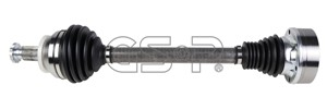 Drivaxel, framaxel vänster, AUDI,SEAT,SKODA,VW, 6C0407271E, 6C0407271EX