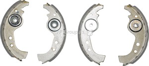 Bromsbackar, sats, Bakaxel, Framaxel, ABARTH,FIAT,LANCIA,SEAT,YUGO, 0000005889221, 0000005889222, 0000005889286, 0000005889289, 1300150,