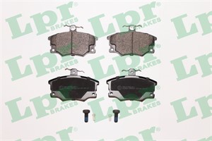 Bromsbeläggsats, Framaxel, ABARTH,ALFA ROMEO,FIAT,LANCIA, 0000792698, 0005892601, 0005892728, 0005983950, 0060777600, 4434879, 5888147,