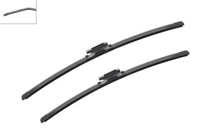 Flatblade-torkarblad, Fram, MERCEDES-BENZ,RENAULT,SAAB, 77 01 070 542, 77 01 070 544