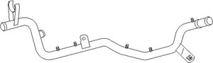 Kylvätskerör, SEAT,VW, 037 121 065H, 037 121 065L