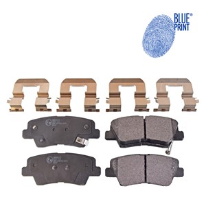 Bromsbeläggsats, Bakaxel, HYUNDAI,KIA,SSANGYONG, 48413350A0, 48413350B0, 48413350D0, 58302-1RA30, 58302-2TA40, 58302-2TA60, 58302-3KA35,