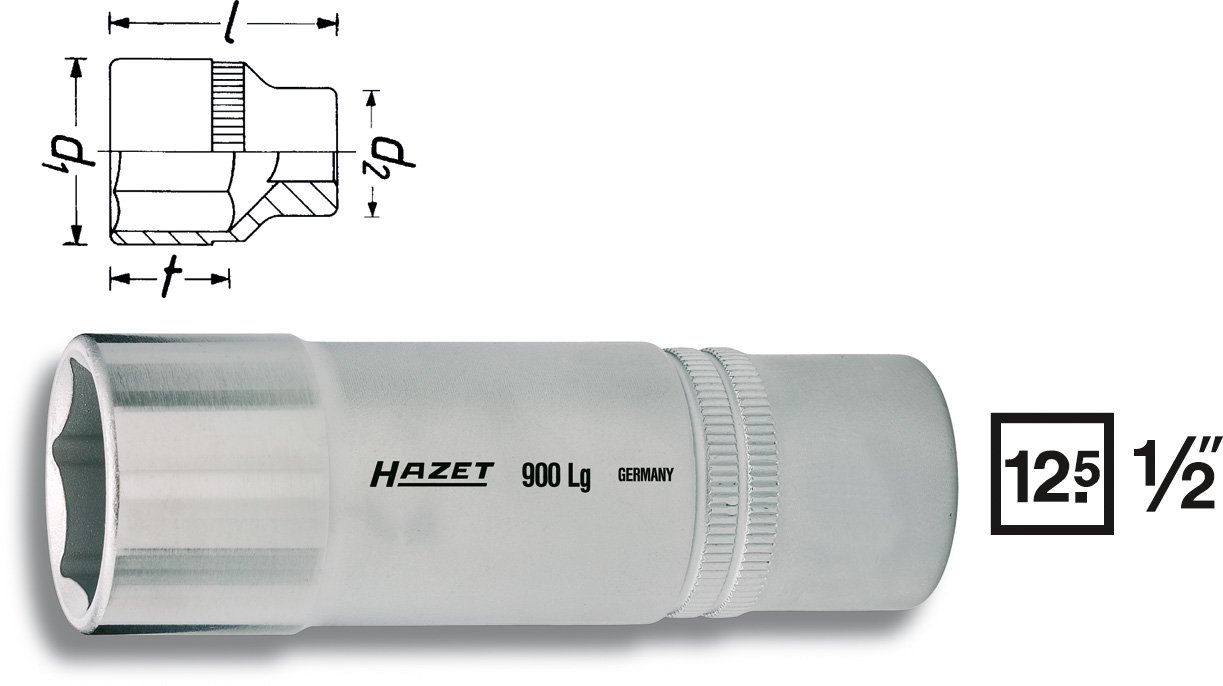 Hylsa 1/2" 12mm
