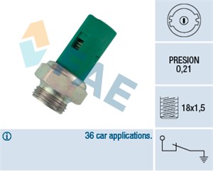 Varningsswitch, oljetryck, MITSUBISHI,RENAULT, 012788888, 0855513, 09403, 12788888, 77 00 834 918, 855513, 9403, M-851148