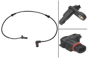 ABS-givare, Sensor, hjulvarvtal, MERCEDES-BENZ C-KLASS [W204], C-KLASS T-Model [S204], GLK-KLASS [X204], 204 540 05 17, 2045400517, A204