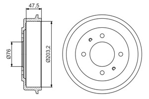 Bromstrumma, Bakaxel, HYUNDAI COUPE, ELANTRA III, ELANTRA Sedan III, LANTRA II, LANTRA Kombi II, 58411 29000, 58411 29100