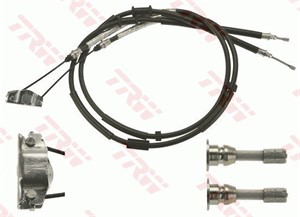 Vajer, parkeringsbroms, Bak, Höger, Vänster, OPEL CORSA D, CORSA D Skåp/halvkombi, 13214179, 13255757, 13332849, 13355089, 5 22 040, 5 2