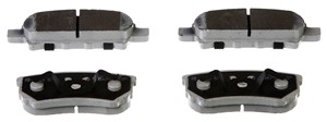 Bromsbeläggsats, Bakaxel, CHRYSLER,DODGE,JEEP,MITSUBISHI, 05191271AA, 05191271AB, 05191271AC, 4605A336, 4605A337, 4605A479, 4605A493, 46