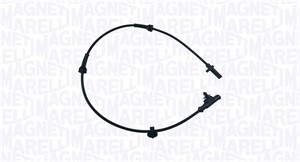 ABS-givare, Sensor, hjulvarvtal, Fram, höger eller vänster, CITROËN C1, C1 II, PEUGEOT 107, 108, TOYOTA AYGO, 89542 0H020, B0 006 980 80