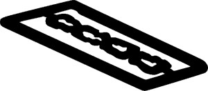 Packning, vippkåpa, ALFA ROMEO 145, 146, 147, 155, 156, 156 Sportwagon, 166, GT, GTV, SPIDER, 60655592, 606555920